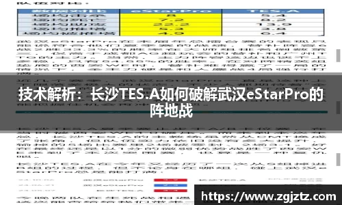 技术解析：长沙TES.A如何破解武汉eStarPro的阵地战